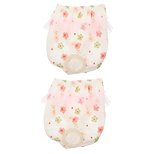 YARNOW 2st Physiologische Hosen Für Haustiere Weiblich Hundewindel Welpenwindel Hundeunterwäsche Windeln Für Hündinnen Dessous Höschen Polyester Menstruationshose Anti-belästigung YARNOW 2st Physiologische Hosen Für Haustiere Weiblich Hundewindel Welpenwindel Hundeunterwäsche Windeln Für Hündinnen Dessous Höschen Polyester Menstruationshose Anti-belästigung von YARNOW