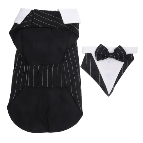 YARNOW 2St Smoking für Haustiere schwarzes Kleid Haustier-Smoking hundeanzug Hunde Anzug schwarzes Shirt schwarzes Oberteil formelle Kleidung für Haustiere Dekoration für Haustieranzüge YARNOW 2St Smoking für Haustiere schwarzes Kleid Haustier-Smoking hundeanzug Hunde Anzug schwarzes Shirt schwarzes Oberteil formelle Kleidung für Haustiere Dekoration für Haustieranzüge von YARNOW