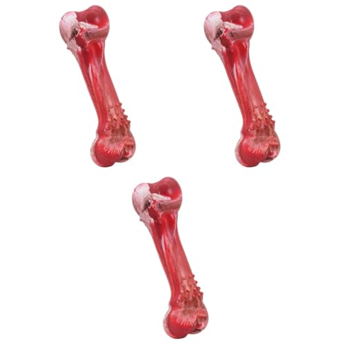 YARNOW 3 STK Fehlendes Haustierspielzeug Kleines Kauspielzeug für Hunde sensorisches Spielzeug knete Spielzeug knetspielzeug Hundeknochen Spielzeuge Kauknochenspielzeug für Hunde der Hund von YARNOW