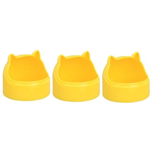 YARNOW 3 STK Futterbox Für Katzenohren Aus Kunststoff Behälter Für Haustierfutter Futterautomat Aus Kunststoff Käfigfutterspender Für Kaninchen Plastik Kaninchenfutter Haustier Katze YARNOW 3 STK Futterbox Für Katzenohren Aus Kunststoff Behälter Für Haustierfutter Futterautomat Aus Kunststoff Käfigfutterspender Für Kaninchen Plastik Kaninchenfutter Haustier Katze von YARNOW