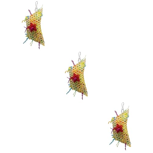 YARNOW 3stücke Spielzeug Papierstreifen Kauspielzeug Mit Bambusgewebe Hängendes Zubehör Für Vögel Für Wellensittiche Sittiche Und Andere Kleine Vögel YARNOW 3stücke Spielzeug Papierstreifen Kauspielzeug Mit Bambusgewebe Hängendes Zubehör Für Vögel Für Wellensittiche Sittiche Und Andere Kleine Vögel von YARNOW