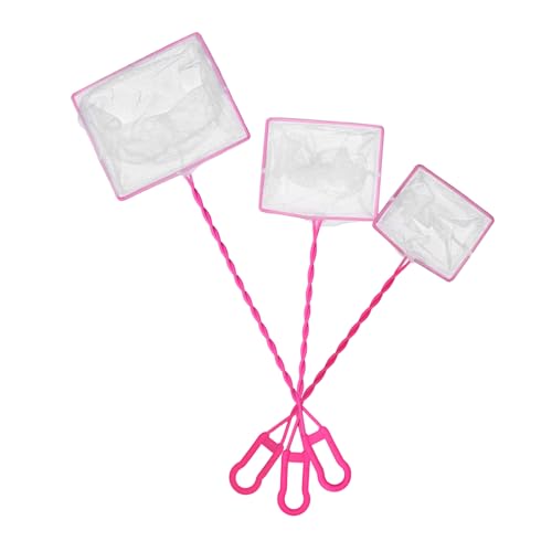 YARNOW 3 STK Quadratisches Aquarium Aquariennetz Feinmaschig Kleines Aquariumnetz Fangen Feinmaschiges Netz Zubehör Für Aquarien Magnetreiniger Für Aquarien Fischwurfnetz Tank Korb Rosa YARNOW 3 STK Quadratisches Aquarium Aquariennetz Feinmaschig Kleines Aquariumnetz Fangen Feinmaschiges Netz Zubehör Für Aquarien Magnetreiniger Für Aquarien Fischwurfnetz Tank Korb Rosa von YARNOW