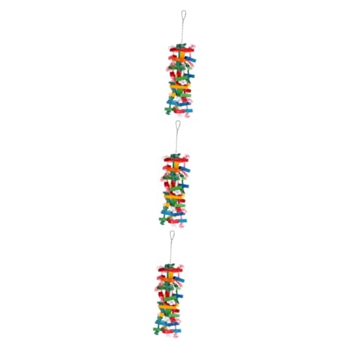 YARNOW 3 STK Vogel Spielzeug kau knete Haustier Spielzeug Vögel Nymphensittich Ständer Spielzeug Spielzeuge Vogelspielzeug aus Holz Heimtierbedarf König Vogel liefert Baumwollseil YARNOW 3 STK Vogel Spielzeug kau knete Haustier Spielzeug Vögel Nymphensittich Ständer Spielzeug Spielzeuge Vogelspielzeug aus Holz Heimtierbedarf König Vogel liefert Baumwollseil von YARNOW