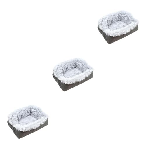 YARNOW 3 Stück 2 1 Haustier Plüsch Katzenbett Plüsch Hundematte faltbares katzenhaus haustierzelt Plüsch Katzennest Plüsch Haustierbett Hundekäfig Haustiermatte Krapfen Katzenmatte YARNOW 3 Stück 2 1 Haustier Plüsch Katzenbett Plüsch Hundematte faltbares katzenhaus haustierzelt Plüsch Katzennest Plüsch Haustierbett Hundekäfig Haustiermatte Krapfen Katzenmatte von YARNOW