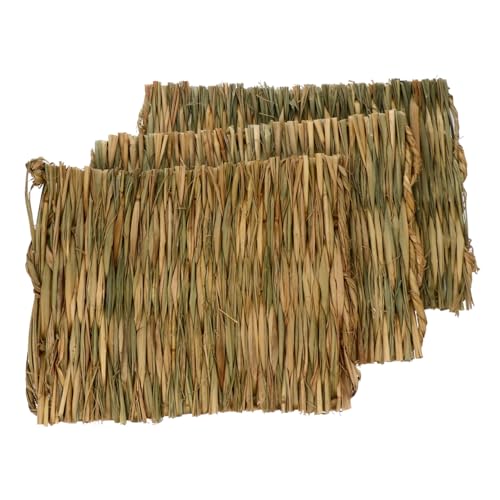 YARNOW 3 Stück Einstreu Für Kaninchen Bettwäsche Klein Ruhen Meerschweinchen Bett Hasengrasmatte Kaninchen Im Grasbett Kaninchenkäfigmatte Kaninchen Ruhematte Haustier Drinnen Maisblätter YARNOW 3 Stück Einstreu Für Kaninchen Bettwäsche Klein Ruhen Meerschweinchen Bett Hasengrasmatte Kaninchen Im Grasbett Kaninchenkäfigmatte Kaninchen Ruhematte Haustier Drinnen Maisblätter von YARNOW