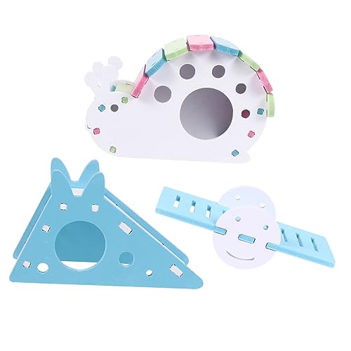 YARNOW 3 Stück Hamster- Hamster hamsterspielzeug Small Animal Playground Hamster Boredom Relief Hamster zubehör Hamster -Versteck Hamsterversteck Hütte Hamsterhaus PVC YARNOW 3 Stück Hamster- Hamster hamsterspielzeug Small Animal Playground Hamster Boredom Relief Hamster zubehör Hamster -Versteck Hamsterversteck Hütte Hamsterhaus PVC von YARNOW