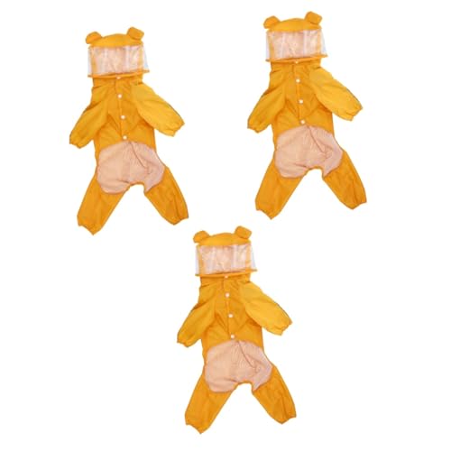 YARNOW 3st Regenmantel Für Haustiere Regenjacke Für Hunde Gelber Regenmantel Reflektierender Kapuzenpullover Hoodies Mit Reißverschluss Regenoutfit Für Hund Kleiner Hund Startseite Stoff YARNOW 3st Regenmantel Für Haustiere Regenjacke Für Hunde Gelber Regenmantel Reflektierender Kapuzenpullover Hoodies Mit Reißverschluss Regenoutfit Für Hund Kleiner Hund Startseite Stoff von YARNOW