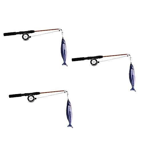 YARNOW 3stücke Retractable Cat Teaser Spielzeug Für Katzen Interaktives Katzenspielzeug Mit Katzenminze Flexibler Angel Für Indoor-Spiel Fördert Und Stressabbau Für Haustiere YARNOW 3stücke Retractable Cat Teaser Spielzeug Für Katzen Interaktives Katzenspielzeug Mit Katzenminze Flexibler Angel Für Indoor-Spiel Fördert Und Stressabbau Für Haustiere von YARNOW