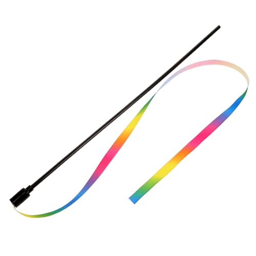 YARNOW 3stücke Interaktives Katzenspielzeug Mit Bunte Rassel Und Kristallgriff Funtastischer Katzenangel Für Katzen Und Farbige Federn Und Glöckchen Für Spiel Und Beziehungspflege YARNOW 3stücke Interaktives Katzenspielzeug Mit Bunte Rassel Und Kristallgriff Funtastischer Katzenangel Für Katzen Und Farbige Federn Und Glöckchen Für Spiel Und Beziehungspflege von YARNOW