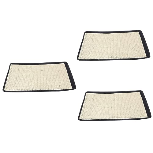 YARNOW 3 Stück Katzenkratzer Katzenschleifkrallen Spielzeug Katzenspielzeug Katzenkratzmatte YARNOW 3 Stück Katzenkratzer Katzenschleifkrallen Spielzeug Katzenspielzeug Katzenkratzmatte von YARNOW