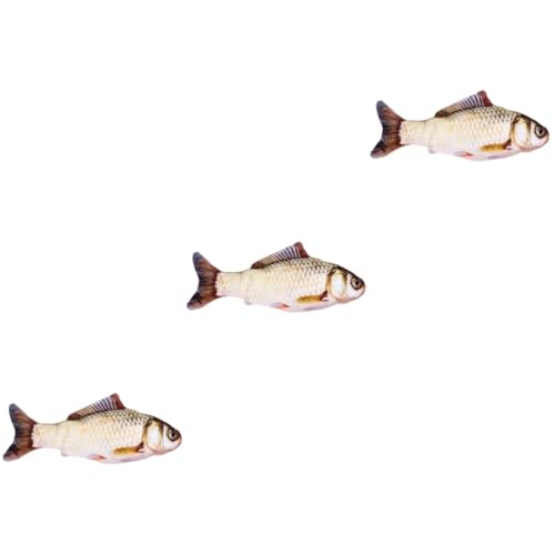 YARNOW 3 Stück Katzenspielzeug Haustier Teaser Haustier Fisch Spielzeug Haustier Spielzeug Katze Springender Fisch Spielzeug Katzen Fisch Spielzeug Fisch Spielzeug YARNOW 3 Stück Katzenspielzeug Haustier Teaser Haustier Fisch Spielzeug Haustier Spielzeug Katze Springender Fisch Spielzeug Katzen Fisch Spielzeug Fisch Spielzeug von YARNOW