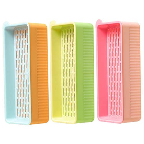 YARNOW 3 Stück Pflanzkasten für Katzengras katzenminze für Katzen Green Bean Katzenminze für Geschenkidee Katzenbehälter Katzennapf kreativer katzengraspflanzer Hauskatzenpflanze Plastik von YARNOW