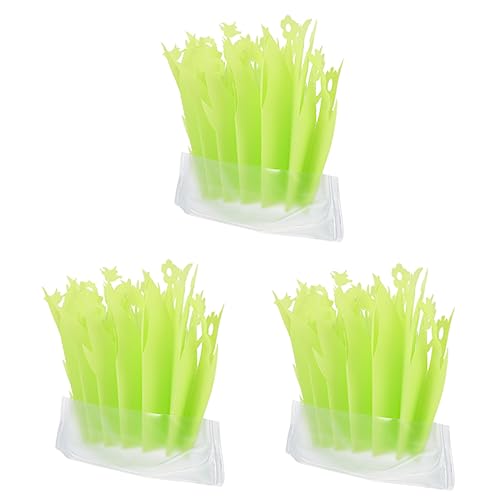 YARNOW 3 Stück Reptilien Luftbefeuchter Home humidifier Reptilien zubehör Reptilienzubehör Haustier Tank Luftbefeuchter für Terrarien Befeuchter für Reptilienbecken PVC Light Green von YARNOW