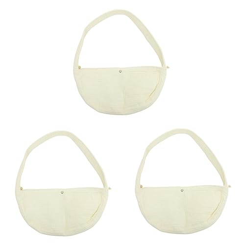YARNOW 3 Stücke Haustier Tragetasche Schultergurt Katze Sling Bag Pet Sling Carrier Cross Body Katze Tasche Atmungsaktive Haustierbedarf von YARNOW