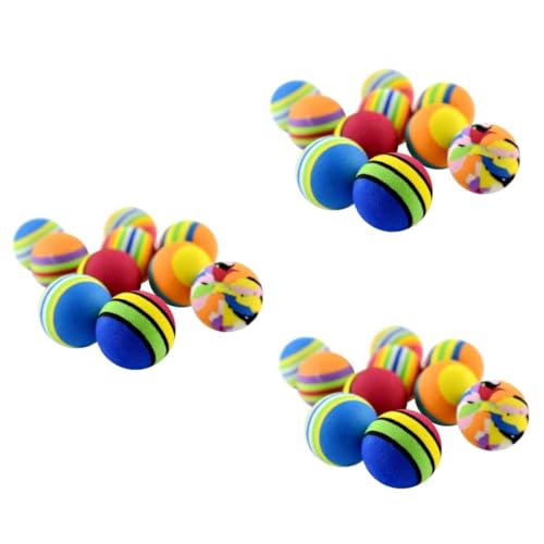 YARNOW 30 STK Haustier-Tennisball zum Kauen Dogman-Spielzeug Tanzschals Kauspielzeug für Trainingshunde Spielzeuge kaubälle für Hunde Kauspielzeug für Hunde der Hund Regenbogenkugel YARNOW 30 STK Haustier-Tennisball zum Kauen Dogman-Spielzeug Tanzschals Kauspielzeug für Trainingshunde Spielzeuge kaubälle für Hunde Kauspielzeug für Hunde der Hund Regenbogenkugel von YARNOW