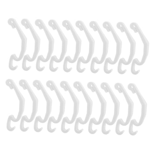 YARNOW 30 Stück Kunststoff Käfig Clips für Kleintier Gehege Stabile Verschlüsse für Kaninchen Hamsterkäfige Schnelle Befestigung Sicherer Sitz an Käfigtüren Geeignet für Kleine Haustiere von YARNOW