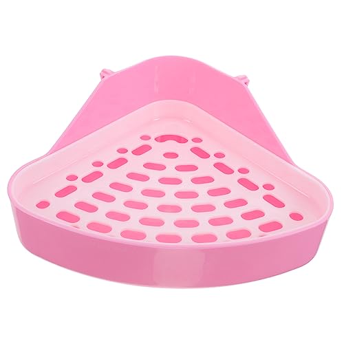 YARNOW 3Er-Box Kaninchentoilette Hamster klo hasentoilette Hamstertoilette Chinchillastreu Bettwäsche Mülleimer kleines pinkel Toilette Kaninchen-Töpfchen-Trainingstoilette groß von YARNOW