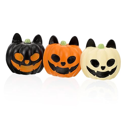 YARNOW 3St Aquarium Dekoration Halloween-Ausstecher Tank- Halloween-Kessel Halloween Pumpkin halloweenkürbis kleine Kürbisse aus Harz Miniatur-Halloween-Kürbis-Ornament YARNOW 3St Aquarium Dekoration Halloween-Ausstecher Tank- Halloween-Kessel Halloween Pumpkin halloweenkürbis kleine Kürbisse aus Harz Miniatur-Halloween-Kürbis-Ornament von YARNOW