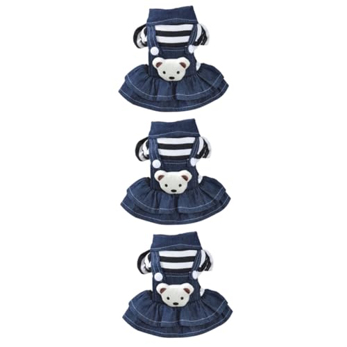 YARNOW 3St Haustierbekleidung Haustierkleidung für Chihuahua Hündchen für Minihunde Frühlingskleid für Welpen Welpenkleid Katze hundekleider hundekleidung Hunde zubehör Hundebekleidung YARNOW 3St Haustierbekleidung Haustierkleidung für Chihuahua Hündchen für Minihunde Frühlingskleid für Welpen Welpenkleid Katze hundekleider hundekleidung Hunde zubehör Hundebekleidung von YARNOW