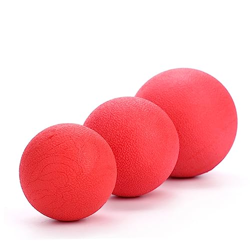 YARNOW Super Federndes Haustierspielzeug 3er-Pack Hundebälle Aus Gummi Quietschende Spielzeugbälle für Hunde Hüpfbälle-Set für Haustiere YARNOW Super Federndes Haustierspielzeug 3er-Pack Hundebälle Aus Gummi Quietschende Spielzeugbälle für Hunde Hüpfbälle-Set für Haustiere von YARNOW