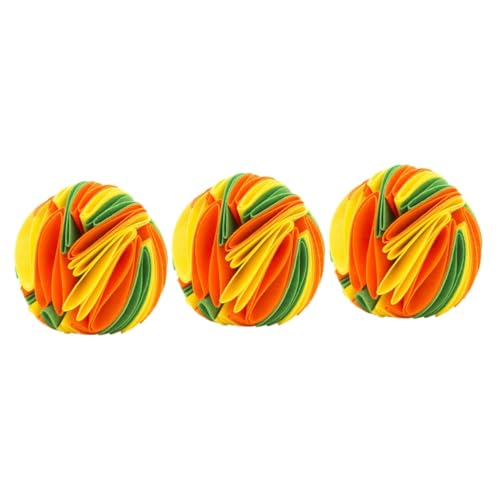 YARNOW 3 Stücke Interaktives Kauspielzeug Für Hunde Molarenspielzeug Für Das Zahnen Von Haustieren Helles Design Für Langsames Fressen YARNOW 3 Stücke Interaktives Kauspielzeug Für Hunde Molarenspielzeug Für Das Zahnen Von Haustieren Helles Design Für Langsames Fressen von YARNOW