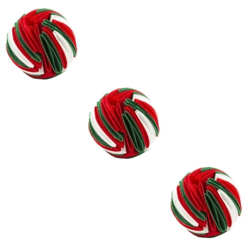 YARNOW 3St Hundeschnüffelball schnüffelmatte für Hund Hunde-Leckerli Dog chew Toy hundekauspielzeuge Kauspielzeug für Haustiere Auslaufspielzeug für Haustierfutter Puzzle Kugel fehlt Bahn von YARNOW