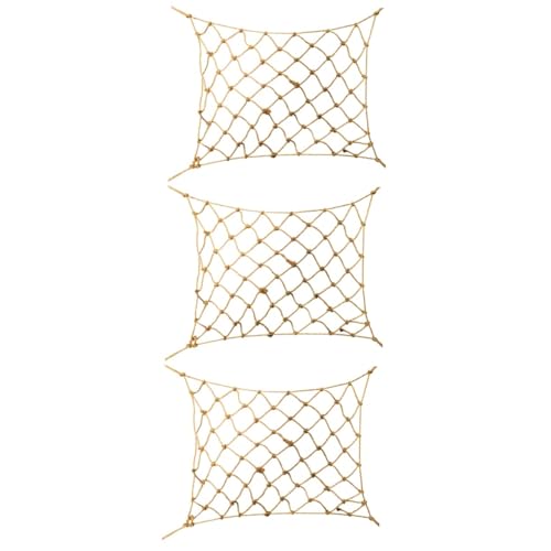 YARNOW 3St Kletternetz für Papageien Vogel klettert Strickleiter Zubehör für Sittich-Vogelkäfige vogelkäfig zubehör vogelzubehör für käfig Schaukelspielzeug für Papageien Hamster Hanfseil YARNOW 3St Kletternetz für Papageien Vogel klettert Strickleiter Zubehör für Sittich-Vogelkäfige vogelkäfig zubehör vogelzubehör für käfig Schaukelspielzeug für Papageien Hamster Hanfseil von YARNOW