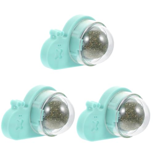 YARNOW 3St Maotischer Polygonum-Ball Katzen Süßigkeiten Katzenspielzeug für Wohnungskatzen Leckereien für Katzen Katzenwand cat Bed Katzenminze versuchung katzenleckereien pp von YARNOW