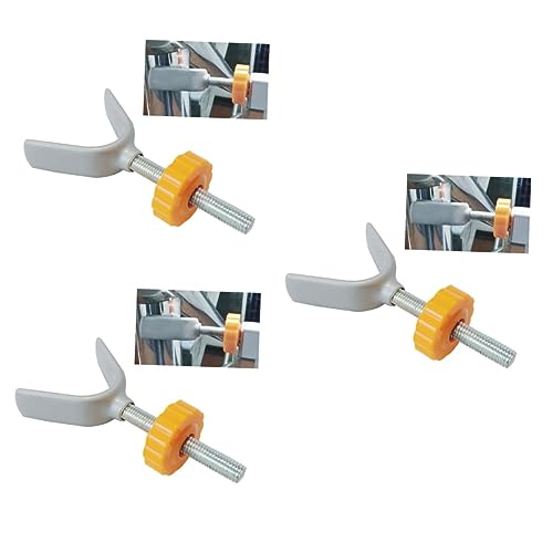 YARNOW 3St Montagesatz für Geländertore Geländer Tor Geländer-Montagesatz Isolierung laufstall playpen Geländer Babytor Geländerschutz Sicherheitstür Zubehör der Zaun Suite von YARNOW