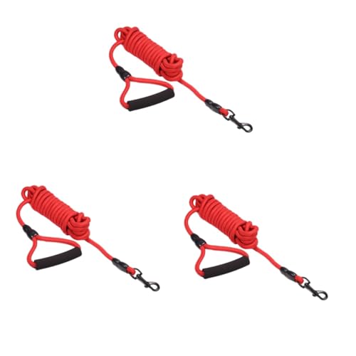 YARNOW 3st Hundeleine Hochleistungsgürtel Laufleine Gürtelleine Hund Gürtel Leine Nylon Hochleistungsleine Trainingsleine Für Hunde Hund Zieht Seil Leinen Rot Anhängergurt Schwer YARNOW 3st Hundeleine Hochleistungsgürtel Laufleine Gürtelleine Hund Gürtel Leine Nylon Hochleistungsleine Trainingsleine Für Hunde Hund Zieht Seil Leinen Rot Anhängergurt Schwer von YARNOW
