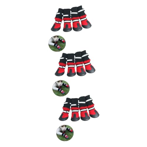 YARNOW 3St Schuhe für Hunde hundeschuhe Hunde Schuhe Dog Shoes Warme Schühchen für Welpenspiele Stiefel für Hundepfoten Pfotenschutz Haustierschuhe Hundestiefel der Hund Schneestiefel YARNOW 3St Schuhe für Hunde hundeschuhe Hunde Schuhe Dog Shoes Warme Schühchen für Welpenspiele Stiefel für Hundepfoten Pfotenschutz Haustierschuhe Hundestiefel der Hund Schneestiefel von YARNOW