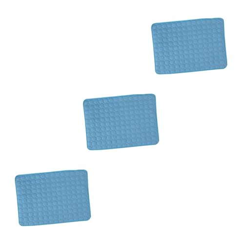 YARNOW 3St Sommer kühlmatte Kühlkissen für Hunde draußen Sommerschlafmatte für Haustiere pet Supplies haustierbedarf hundebetten Sommerkühlmatte für Haustiere Hund Sommermatte Blue YARNOW 3St Sommer kühlmatte Kühlkissen für Hunde draußen Sommerschlafmatte für Haustiere pet Supplies haustierbedarf hundebetten Sommerkühlmatte für Haustiere Hund Sommermatte Blue von YARNOW