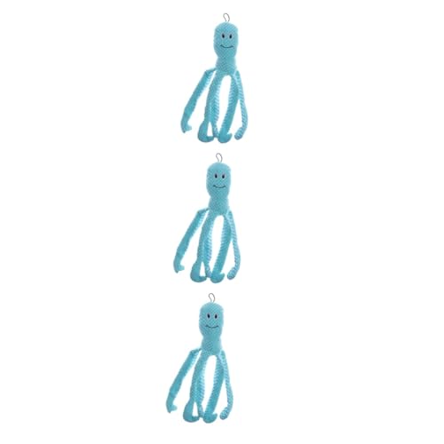 YARNOW 3 Stücke Quietschende Haustier Plüsch Octopus Hund Spielzeug für Molaren Interaktive Spielen Liefert YARNOW 3 Stücke Quietschende Haustier Plüsch Octopus Hund Spielzeug für Molaren Interaktive Spielen Liefert von YARNOW