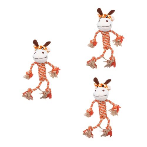 YARNOW 3St Spielzeug für Haustiere Zahnbürstenspielzeug für Hunde Kauseil für Haustiere Plüschtier Animal Toys Spielzeuge Haustier gewebtes Spielzeug Haustier Spielzeug Modellieren YARNOW 3St Spielzeug für Haustiere Zahnbürstenspielzeug für Hunde Kauseil für Haustiere Plüschtier Animal Toys Spielzeuge Haustier gewebtes Spielzeug Haustier Spielzeug Modellieren von YARNOW