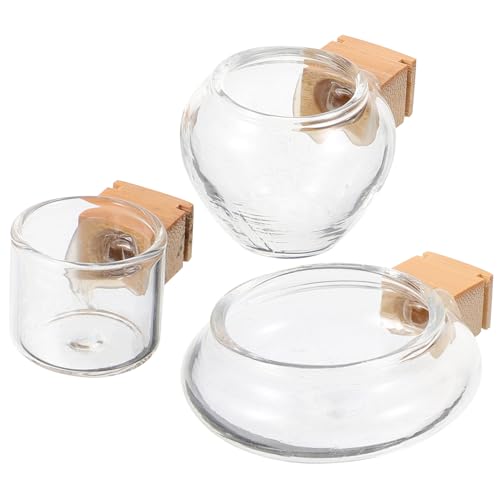YARNOW Papageienfutterspender Vogelfutterspender Für Papageien Vogelkäfig Futternäpfe Vogelfutternapf Vogelkäfig Glasfutterspender Splash-Design YARNOW Papageienfutterspender Vogelfutterspender Für Papageien Vogelkäfig Futternäpfe Vogelfutternapf Vogelkäfig Glasfutterspender Splash-Design von YARNOW