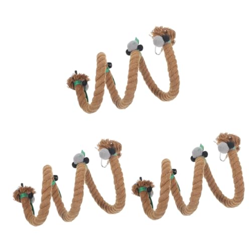 YARNOW 3stücke Vogelspielzeug Für Papageien Kletterseil Schwingständer Für Vögel Für Käfige Der Aktivität Und des Wohlbefindens Kleiner Papageien YARNOW 3stücke Vogelspielzeug Für Papageien Kletterseil Schwingständer Für Vögel Für Käfige Der Aktivität Und des Wohlbefindens Kleiner Papageien von YARNOW