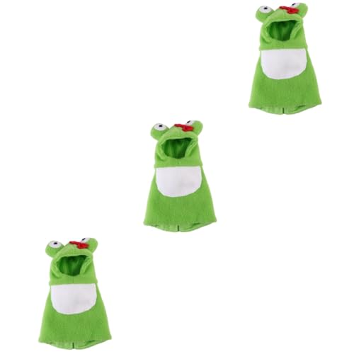YARNOW 3St Vogelkleidung froschkostü Kleider Taube Jacke mit Hut Fluganzug Haustier Vogel neugeboren der Vogel Polarfleece YARNOW 3St Vogelkleidung froschkostü Kleider Taube Jacke mit Hut Fluganzug Haustier Vogel neugeboren der Vogel Polarfleece von YARNOW