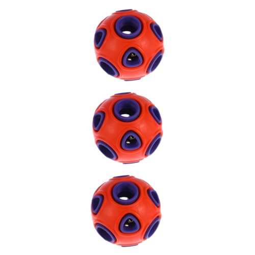 YARNOW 3St pet kicherball Interaction Dog Toy Hündchenspielzeug Sporttrainingsspielzeug für Haustiere Spielzeuge Haustier-Welpen-Kauspielzeug Hund Beißwiderstand Spielzeugball großer Hund von YARNOW