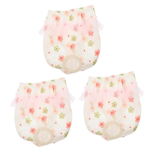 YARNOW 3St physiologische Hosen für Haustiere welpenwindelhose Hundeunterlagen Hündchen Windeln weiblich Hundehose Hygienehöschen für Hunde der Hund Sanitärhosen Kleidung Polyester YARNOW 3St physiologische Hosen für Haustiere welpenwindelhose Hundeunterlagen Hündchen Windeln weiblich Hundehose Hygienehöschen für Hunde der Hund Sanitärhosen Kleidung Polyester von YARNOW