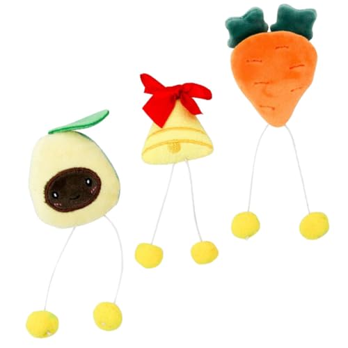 YARNOW 3Stücke Teiliges Interaktives Katzenspielzeug Katzenminze Niedliche Cartoon Designs Für Kätzchen Fördert Die Aktivität Und Stärkt Die Bindung Zu Ihrem Haustier YARNOW 3Stücke Teiliges Interaktives Katzenspielzeug Katzenminze Niedliche Cartoon Designs Für Kätzchen Fördert Die Aktivität Und Stärkt Die Bindung Zu Ihrem Haustier von YARNOW