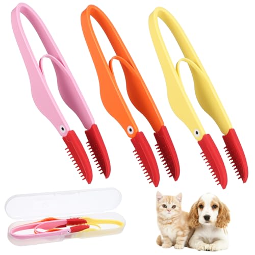 YARNOW Haustier-tränenbürsten-Set Bequemer Hundeaugenkamm Nasse Katzenbürste Hunde-/Haustier-tränenflecken-augenpflegewerkzeug YARNOW Haustier-tränenbürsten-Set Bequemer Hundeaugenkamm Nasse Katzenbürste Hunde-/Haustier-tränenflecken-augenpflegewerkzeug von YARNOW