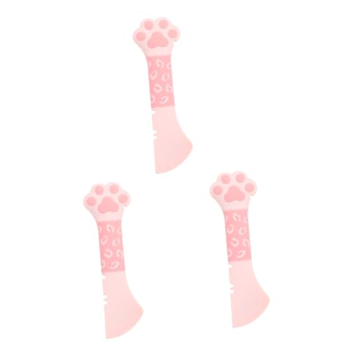 YARNOW 3st Einmachlöffel Für Haustiere Hundefutter Deckel Kaninchenfutter Schüssel Kätzchennäpfe Katzenfutterteller Manuelle Lebensmitteldose Hundelöffel Mini-spatel Scoop Rosa Kieselgel YARNOW 3st Einmachlöffel Für Haustiere Hundefutter Deckel Kaninchenfutter Schüssel Kätzchennäpfe Katzenfutterteller Manuelle Lebensmitteldose Hundelöffel Mini-spatel Scoop Rosa Kieselgel von YARNOW
