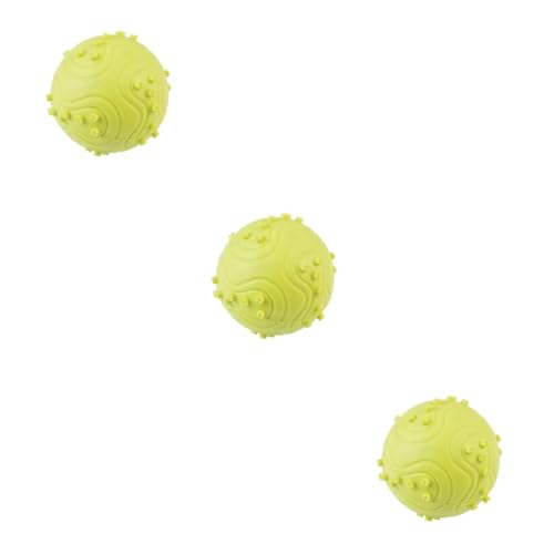 YARNOW 3St Produktball für das Haustiertraining Kauspielzeug Spielzeug für Haustiere interaktives Spielzeug Interactive Toys dogball Spielzeuge Haustier quietschende Bälle Spielzeug kauen YARNOW 3St Produktball für das Haustiertraining Kauspielzeug Spielzeug für Haustiere interaktives Spielzeug Interactive Toys dogball Spielzeuge Haustier quietschende Bälle Spielzeug kauen von YARNOW
