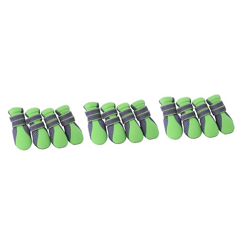 YARNOW 3st Haustier-hundeschuhe Wanderstiefel Für Hunde Einhorn-hundemütze rutschfeste Hundeschuhe Atmungsaktive Hundeschuhe Haustierschuhe Für Den Innenbereich Grüne Hundeschuhe Green YARNOW 3st Haustier-hundeschuhe Wanderstiefel Für Hunde Einhorn-hundemütze rutschfeste Hundeschuhe Atmungsaktive Hundeschuhe Haustierschuhe Für Den Innenbereich Grüne Hundeschuhe Green von YARNOW