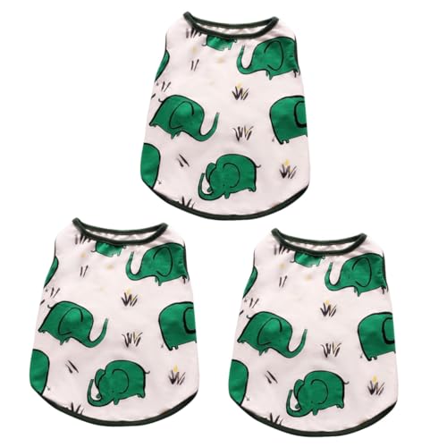 YARNOW 3stücke Baumwollweste Für Hunde Atmungsaktive Und Bequeme Hundebekleidung Für Outdoor-aktivitäten Weiß Für Und Jogging YARNOW 3stücke Baumwollweste Für Hunde Atmungsaktive Und Bequeme Hundebekleidung Für Outdoor-aktivitäten Weiß Für Und Jogging von YARNOW