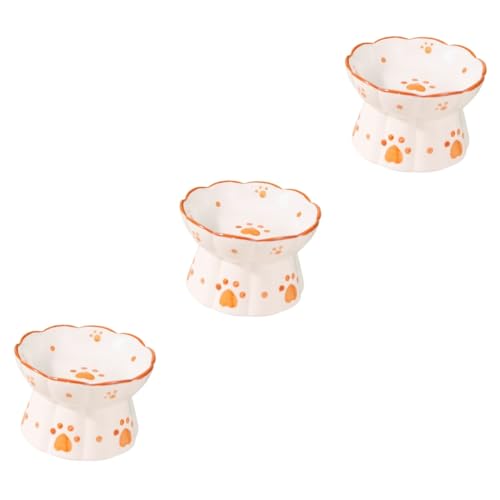 YARNOW 3st Haustiernapf Hoher Hundenapf Erhöhter Hundenapf Erbrechender Katzennapf Ständer Für Hundenapf Katzennapf Angehoben Whisker-müdigkeit-katzennapf Hund Wassernapf Keramik YARNOW 3st Haustiernapf Hoher Hundenapf Erhöhter Hundenapf Erbrechender Katzennapf Ständer Für Hundenapf Katzennapf Angehoben Whisker-müdigkeit-katzennapf Hund Wassernapf Keramik von YARNOW