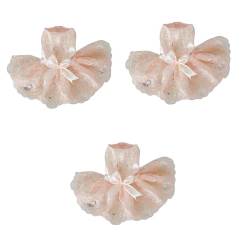 YARNOW 3-teiliges Outfit Für Hunde Hundekleid Party-Spitze Haustier-hochzeitskostüm Spitzenkleid Kleiderkostüm Größe S YARNOW 3-teiliges Outfit Für Hunde Hundekleid Party-Spitze Haustier-hochzeitskostüm Spitzenkleid Kleiderkostüm Größe S von YARNOW