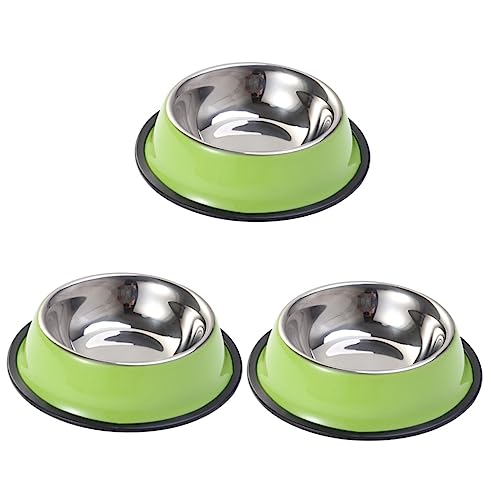 YARNOW 3st Hundenapf Futternapf Für Hunde Futternäpfe Aus Edelstahl Haustiernapf Haustierzubehör Rostfreier Stahl YARNOW 3st Hundenapf Futternapf Für Hunde Futternäpfe Aus Edelstahl Haustiernapf Haustierzubehör Rostfreier Stahl von YARNOW