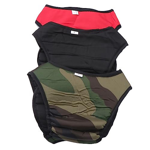 YARNOW 3St Hundehose Hygienehöschen für Hunde Hundewindeln Windeln für männliche Hunde Unterhosen Haustier-Windel-Hygienehose Windeln für Hunde der Hund Physiologische Hosen Sanitärhosen YARNOW 3St Hundehose Hygienehöschen für Hunde Hundewindeln Windeln für männliche Hunde Unterhosen Haustier-Windel-Hygienehose Windeln für Hunde der Hund Physiologische Hosen Sanitärhosen von YARNOW