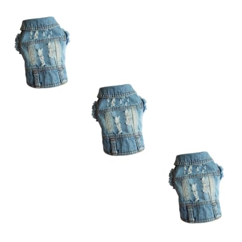 YARNOW 3St Denim-Hundewesten Weste für Hunde Jeansweste hundejacke Hunde Jacke Tanktops Winter Kleid Haustier Hund Jacke Haustierkleidung Winterkleidung Hundekleidung kleine Weste YARNOW 3St Denim-Hundewesten Weste für Hunde Jeansweste hundejacke Hunde Jacke Tanktops Winter Kleid Haustier Hund Jacke Haustierkleidung Winterkleidung Hundekleidung kleine Weste von YARNOW